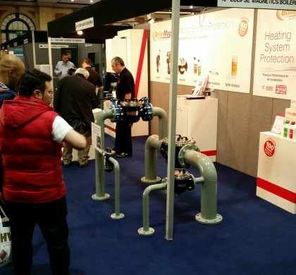 Boilermag Boiler Filter on Parade at Alexandra Palace