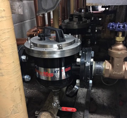 BoilerMag Industrial Boiler Filters Ensure Efficient Heating System of Glasgow Office Building