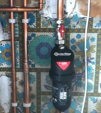 BoilerMag Domestic Filter Impresses G.D. Mills Plumbing & Heating
