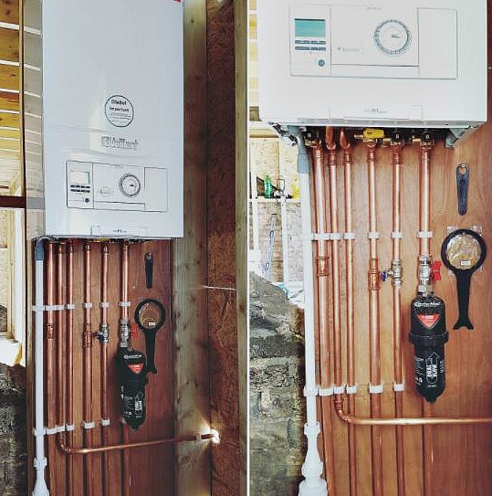 domestic heating system filter